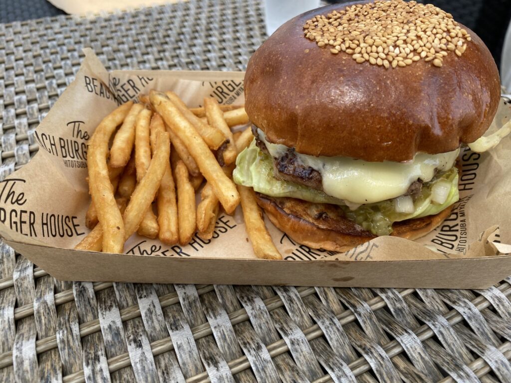 アボカドチーズバーガー