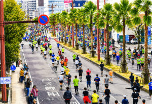 青島太平洋マラソン街中