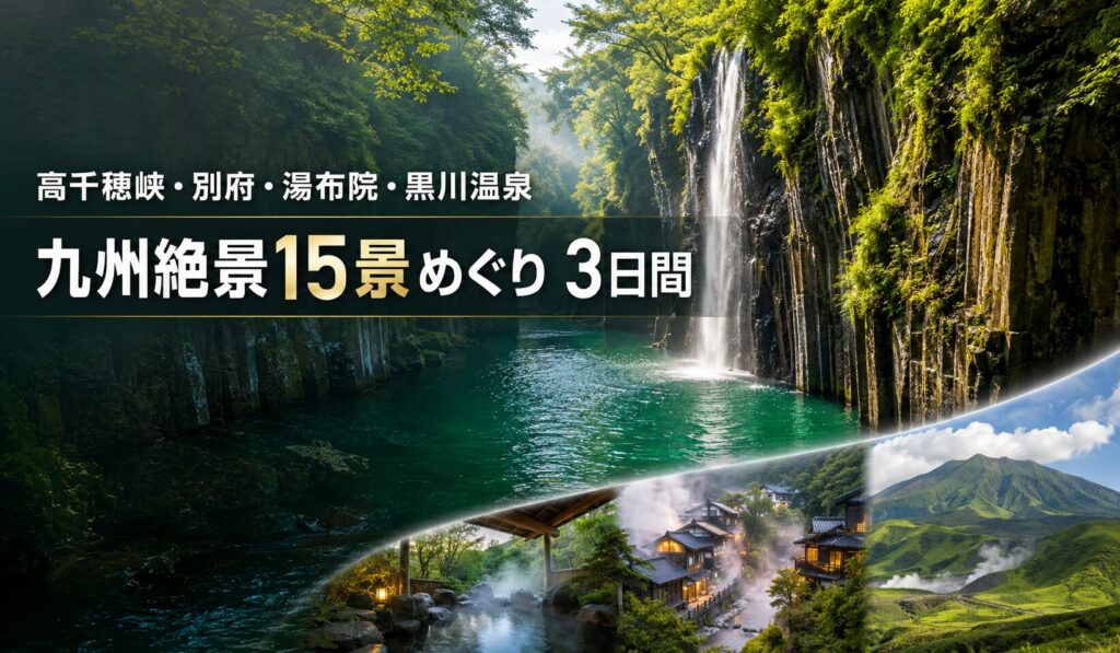 九州絶景めぐり3日間