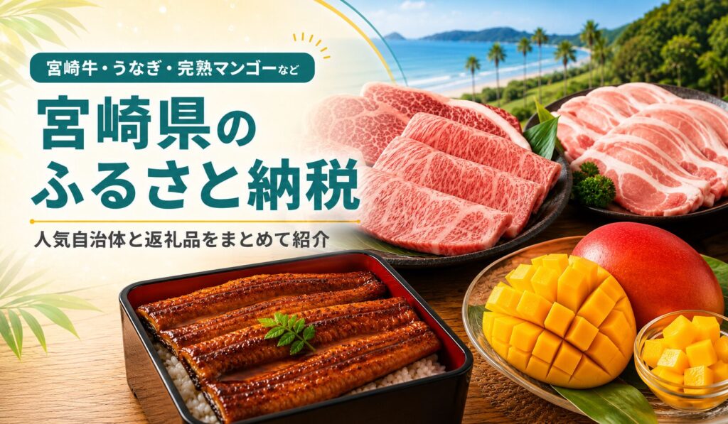 宮崎県のふるさと納税アイキャッチ