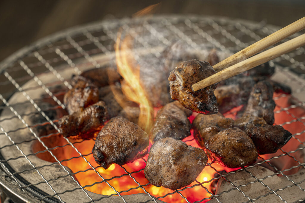 地鶏炭火焼きイメージ