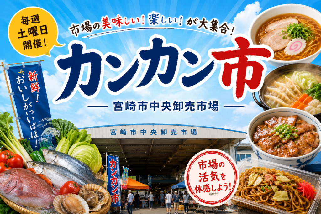 宮崎中央卸売市場カンカン市